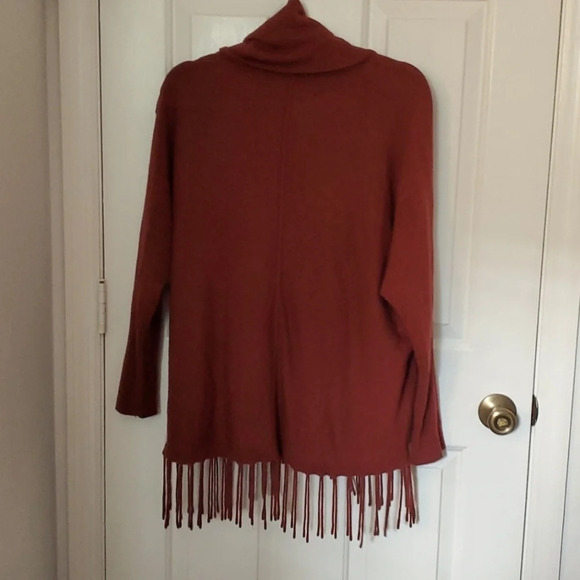 Notions Womens Pull Over Long Sleeve Sweater - Picture 4 of 8